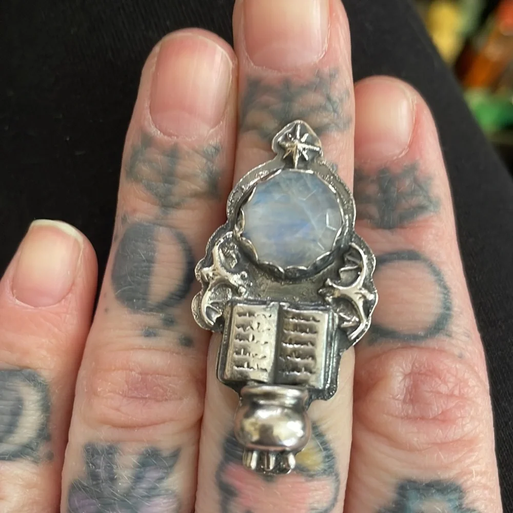 Magick Ring by SilverMage Jewelry - Picture 2 of 4